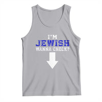 Funny Jewish Tank Top Im Jewish Wanna Check - Wonder Print Shop