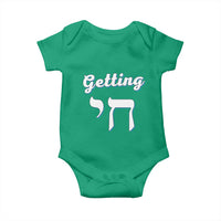 Funny Jewish Baby Onesie Getting Chai High Hanukkah Humor - Wonder Print Shop