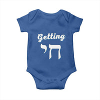 Funny Jewish Baby Onesie Getting Chai High Hanukkah Humor - Wonder Print Shop