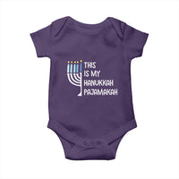 Funny Hanukkah Pajama Baby Onesie This is My Pajamakah Gift Chanukah - Wonder Print Shop