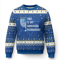 Funny Hanukkah Pajama Hanukkah Ugly Sweater This is My Pajamakah Gift Chanukah - Wonder Print Shop