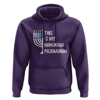 Funny Hanukkah Pajama Hoodie This is My Pajamakah Gift Chanukah - Wonder Print Shop