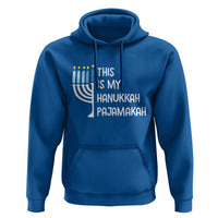 Funny Hanukkah Pajama Hoodie This is My Pajamakah Gift Chanukah - Wonder Print Shop
