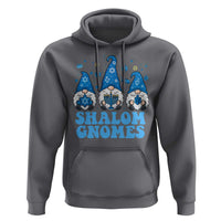 Happy Hanukkah Hoodie Retro Groovy Eight Nights Lights - Wonder Print Shop