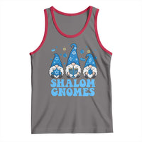 Happy Hanukkah Tank Top Retro Groovy Eight Nights Lights - Wonder Print Shop