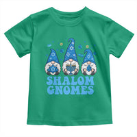 Happy Hanukkah Toddler T Shirt Retro Groovy Eight Nights Lights - Wonder Print Shop