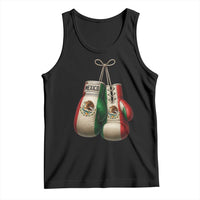 Mexican Boxing Gloves Tank Top Retro Vintage Mexico Flag Boxer