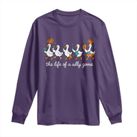 The Life Of A Silly Goose Long Sleeve Shirt Funny Concert Outfit Country Music Fan - Wonder Print Shop