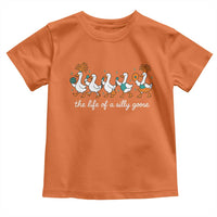 The Life Of A Silly Goose Toddler T Shirt Funny Concert Outfit Country Music Fan - Wonder Print Shop