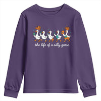 The Life Of A Silly Goose Youth Sweatshirt Funny Concert Outfit Country Music Fan - Wonder Print Shop