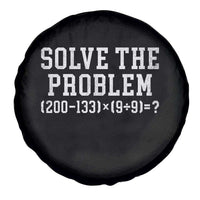 Funny Six Seven Spare Tire Cover Math Teacher Joke 67 Meme Gen Alpha Slang - Wonder Print Shop