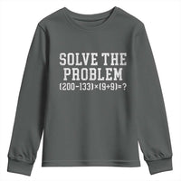 Funny Six Seven Youth Sweatshirt Math Teacher Joke 67 Meme Gen Alpha Slang - Wonder Print Shop
