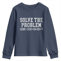 Funny Six Seven Youth Sweatshirt Math Teacher Joke 67 Meme Gen Alpha Slang - Wonder Print Shop