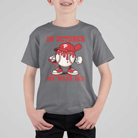 Red October Phillies T Shirt For Kid Philadelphia Baseball Drip Boy - Wonder Print Shop