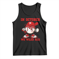 Red October Phillies Tank Top Philadelphia Baseball Drip Boy - Wonder Print Shop