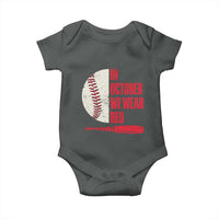 Red October Phillies Baby Onesie Retro Philadelphia Baseball Fan - Wonder Print Shop
