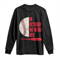 Red October Phillies Long Sleeve Shirt Retro Philadelphia Baseball Fan - Wonder Print Shop