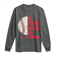Red October Phillies Long Sleeve Shirt Retro Philadelphia Baseball Fan - Wonder Print Shop