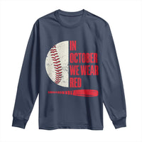 Red October Phillies Long Sleeve Shirt Retro Philadelphia Baseball Fan - Wonder Print Shop
