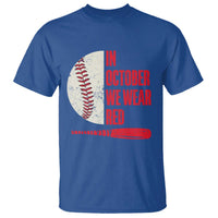 Red October Phillies T Shirt Retro Philadelphia Baseball Fan - Wonder Print Shop