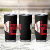 Red October Phillies Tumbler Cup Retro Philadelphia Baseball Fan - Wonder Print Shop