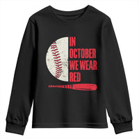 Red October Phillies Youth Sweatshirt Retro Philadelphia Baseball Fan - Wonder Print Shop