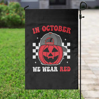 Red October Halloween Garden Flag Vintage Philadelphia Baseball Fan Jackolantern Pumpkin - Wonder Print Shop