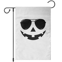 Pumpkin Face Garden Flag Vintage Jack o Lantern Jackolantern Spooky Season Halloween - Wonder Print Shop