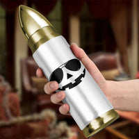 Pumpkin Face Bullet Tumbler Vintage Jack o Lantern Jackolantern Spooky Season Halloween - Wonder Print Shop