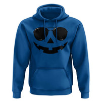 Pumpkin Face Hoodie Vintage Jack o Lantern Jackolantern Spooky Season Halloween - Wonder Print Shop
