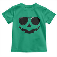 Pumpkin Face Toddler T Shirt Vintage Jack o Lantern Jackolantern Spooky Season Halloween - Wonder Print Shop