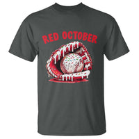 Red October T Shirt Baseball Drip Ice Cream Sprinkles Baseball Glove - Wonder Print Shop