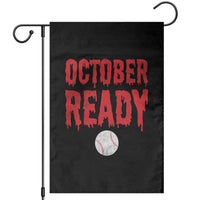October Ready Garden Flag Philadelphia Playoff Baseball Gift Halloween Costume - Wonder Print Shop