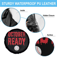 October Ready Spare Tire Cover Philadelphia Playoff Baseball Gift Halloween Costume - Wonder Print Shop