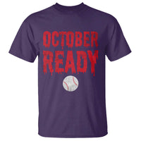 October Ready T Shirt Philadelphia Playoff Baseball Gift Halloween Costume - Wonder Print Shop