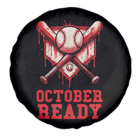 October Ready Spare Tire Cover Philadelphia Playoff Baseball Drip Graffiti - Wonder Print Shop