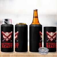 October Ready 4 in 1 Can Cooler Tumbler Philadelphia Playoff Baseball Drip Graffiti - Wonder Print Shop