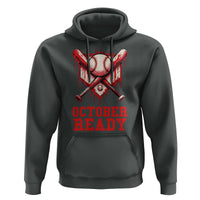 October Ready Hoodie Philadelphia Playoff Baseball Drip Graffiti - Wonder Print Shop