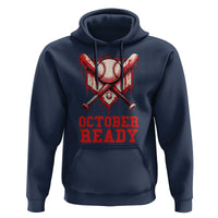 October Ready Hoodie Philadelphia Playoff Baseball Drip Graffiti - Wonder Print Shop