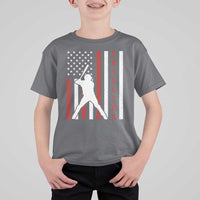 Phillies Baseball T Shirt For Kid Cool Distressed Philadelphia Red October US Flag - Wonder Print Shop