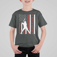 Phillies Baseball T Shirt For Kid Cool Distressed Philadelphia Red October US Flag - Wonder Print Shop