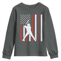 Phillies Baseball Youth Sweatshirt Cool Distressed Philadelphia Red October US Flag - Wonder Print Shop