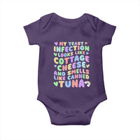 Inappropriate Adult Baby Onesie Funny My Yeast Infection Roulette Game - Wonder Print Shop