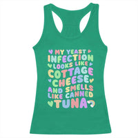 Inappropriate Adult Racerback Tank Top Funny My Yeast Infection Roulette Game - Wonder Print Shop