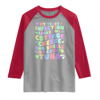 Inappropriate Adult Raglan Shirt Funny My Yeast Infection Roulette Game - Wonder Print Shop