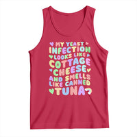 Inappropriate Adult Tank Top Funny My Yeast Infection Roulette Game - Wonder Print Shop