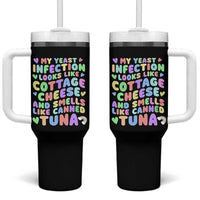 Inappropriate Adult Tumbler With Handle Funny My Yeast Infection Roulette Game - Wonder Print Shop
