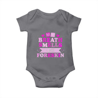 Dirty Humor Baby Onesie My Breath Smells Like Foreskin - Wonder Print Shop