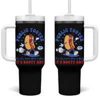 Funny Embarrassing Tumbler With Handle Public Tooter It's More Than A Fart Inappropriate - Wonder Print Shop