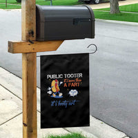 Public Tooter Garden Flag Its More Than A Fart Funny Inappropriate Embarrassing - Wonder Print Shop